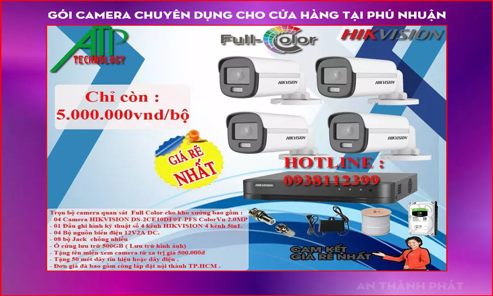 Lắp Đặt Camera Giám Sát Tại Quận Phú Nhuận