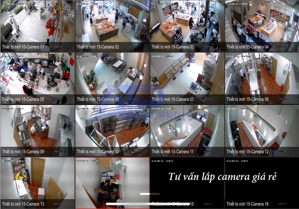 lắp đặt trọn gói camera công ty