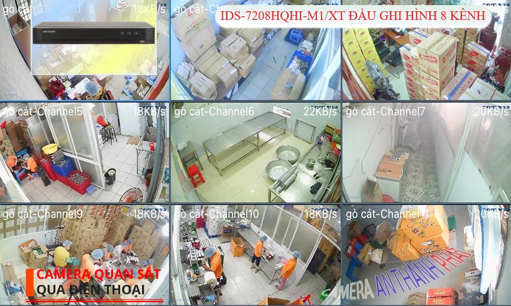 Hikvision iDS-7208HQHI-M1/XT Hình Ảnh Đẹp