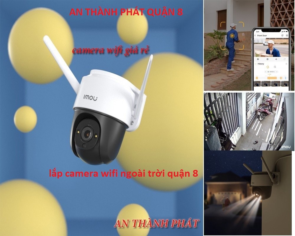 lắp camera wifi ngoài trời an thành phát