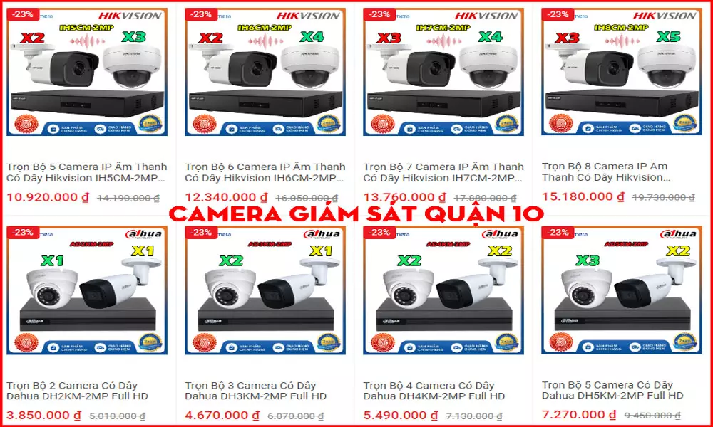 Công Ty Lắp Camera Quận 10
