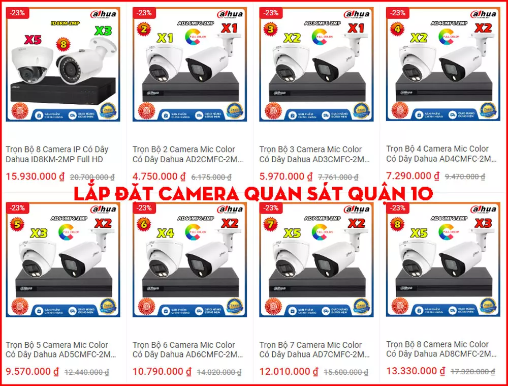 Công Ty Lắp Camera Quận 10