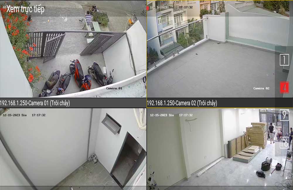 Lắp Camera Wifi Công Trình Chống Trộm