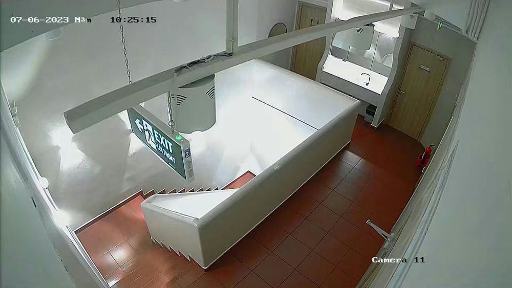 Hình  Loại Camera  thực tế  màu sắc sáng đẹp 2.0 MP của bộ Lắp đặt trọn gói 4 camera cho hồ bơi sử dụng mã DS-2CE16D0T-IR